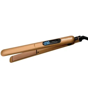 MegaStar Hair Iron GWB618P 230 °C bivoltio - dorado