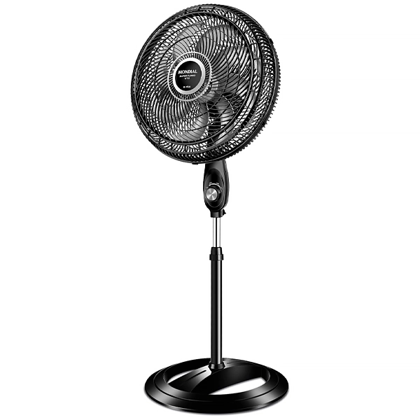 Columna de Ventilador Mondial VTX-40C-8P 8 palas 140 vatios 127 V ~ 60 Hz - Negro