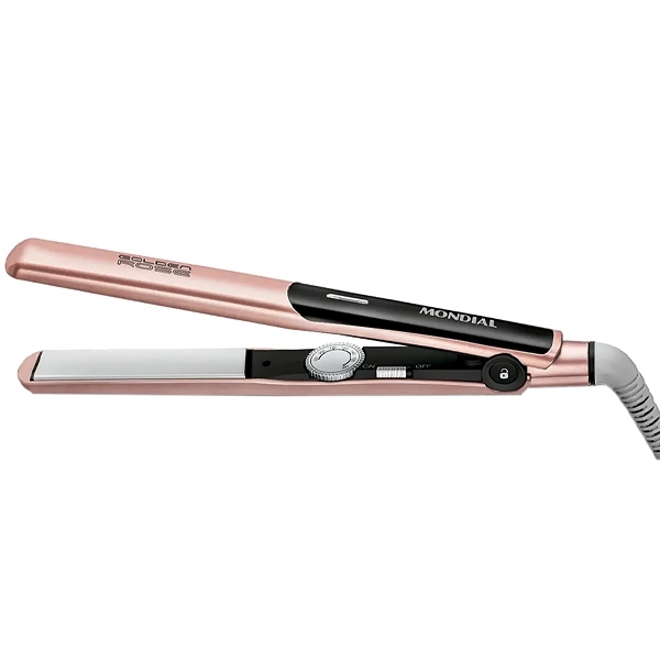 Mondial Golden Rose Hair Iron P-20 220 ºC Bivolt - Oro rosa