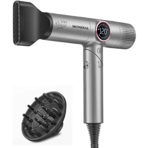 Secador de pelo Juliette Ultra Sonic SCP-JU-04-US 1600 vatios 220 V ~ 50 60 Hz Mondial - Gris