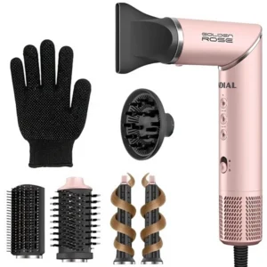 Secador de pelo Mondial SM-01-BLDC-GR 5 en 1 220V ~ 50 60 Hz - Rosa dorada