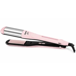 Hierro para cabello Quanta Gala Agua QTPV55 210° Bivolt - Rosa claro plata