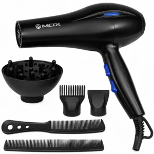Secador de pelo MOX MO-HD4001 4000 vatios 110 V ~ 60 Hz - Negro