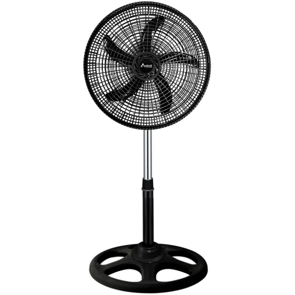 Columna de Ventilador Audisat X220 18" 5 cuchillas 65 vatios 220 V ~ 50 Hz - Negro (caja fea)