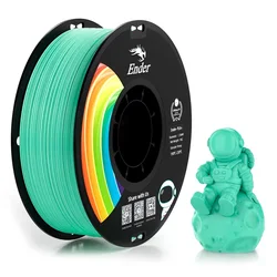 Filamento Creality EN-PLA+ 1Kg 1.75mm para Impresora 3D - Verde Jade