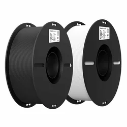 Filamento Creality Ender-PLA 2Kg 1.75mm para Impresora 3D - Blanco y Negro