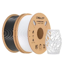 Filamento Creality Hyper PETG 2Kg 1,75mm para Impresora 3D - Negro y Blanco