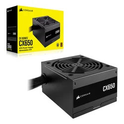 Fuente Corsair CX650 CP-9020278-NA ATX 650W 80 Plus Bronce - Negro