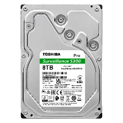 HD Toshiba S300 Pro Surveillance 8TB 3.5" SATA 3 7200RPM - HDWTA80UZSVAR