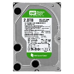 HD Western Digital Caviar Green Pull 2TB 3.5" SATA 2 5400RPM - WD20EARS