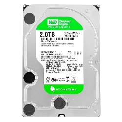 HD Western Digital WD Caviar Green Pull 2TB 3.5" SATA 3 5400RPM - WD20EARX