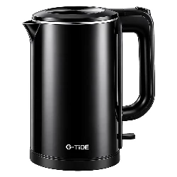 JARRA ELÉCTRICA G-TIDE CALENTADOR DE AGUA HERVIDOR GK01 NEGRO 110V