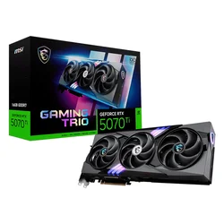 Tarjeta de vídeo NVIDIA GeForce RTX-5070Ti 16 GB GDDR7 - 912-V531 MSI Gaming Trio OC
