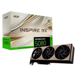Tarjeta de vídeo MSI Inspire 3X OC NVIDIA GeForce RTX 5080 16 GB GDDR7 - 912-V531