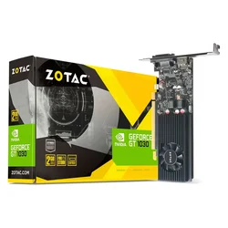 Tarjeta de vídeo Zotac NVIDIA GeForce GT-1030 de 2 GB DDR5 - ZT-P10300A-10L