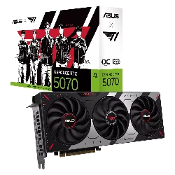 Tarjeta de vídeo ASUS T1 OC Edition NVIDIA GeForce RTX-5070 12 GB GDDR7 - T1-RTX5070-O12G-GAMING